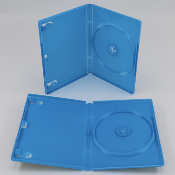 SUNSHING Mini Blue 14mm DVD Case 22mm With Full Sleeve DVD Storage Case