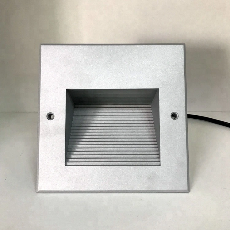 3W IP65 Square LED Recessed Wall Step Light with Ce RoHS