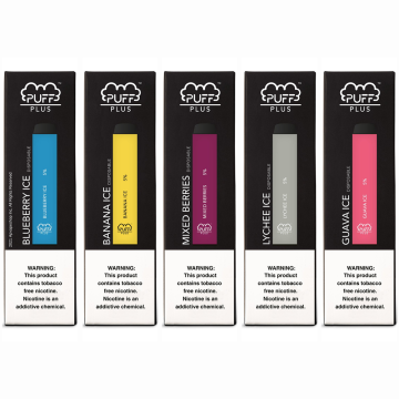 800 Puff Puff Bar mais descartáveis ​​5%