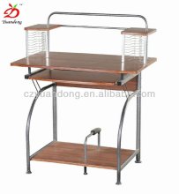Stable Office Metal Computer Desk with CD Racks