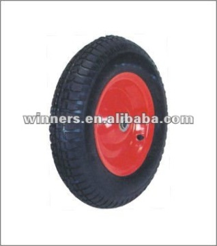 small rubber wheel with solid tire