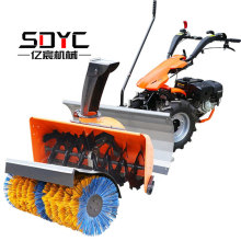 Walk Behind Snow Power Sweeper Machines Snow Thrower Plow