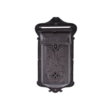 Retro Style Waterproof Newspaper Letter Mailbox Postbox Post Cse Box Cast Iron Vintage Pastoral Home Wall Mounted Mailbox