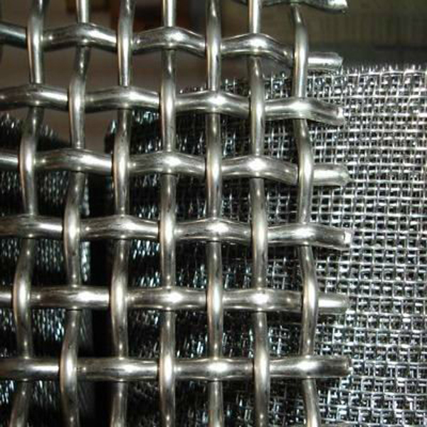 keluli tahan karat kelim penapis stainless steel crimped netting