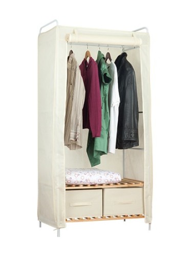 Wardrobe Storage Organizer With Shelves With 110g Non-woven