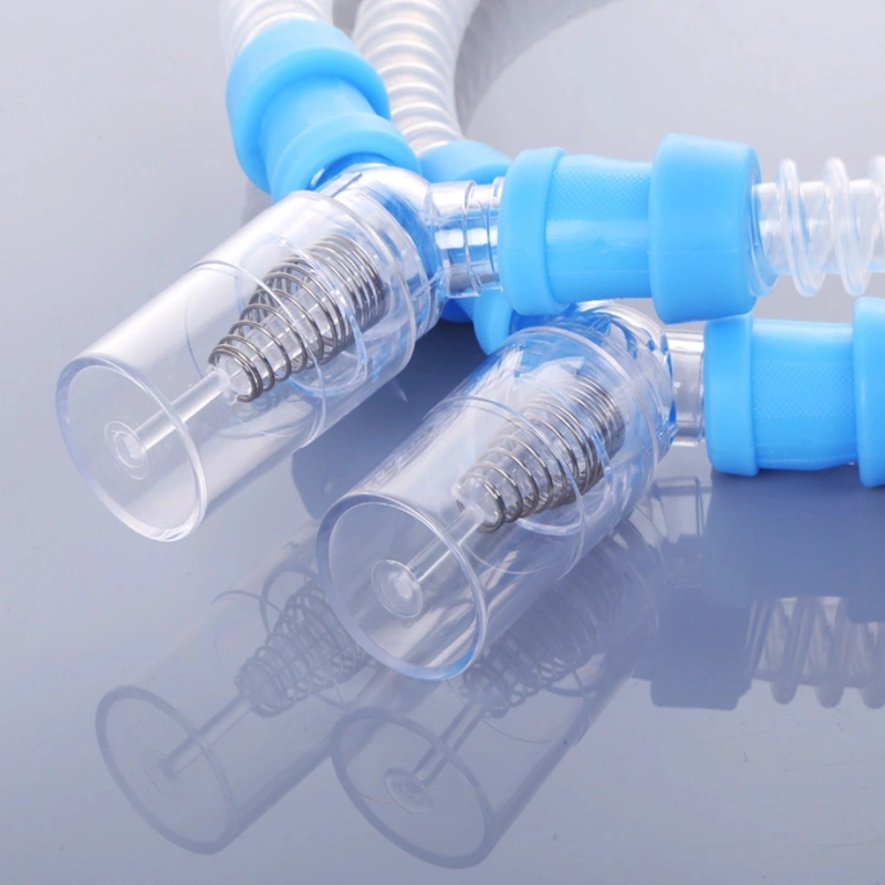 Silicone Resuable Breathing Ventilator Circuit with Anesthesia Mask