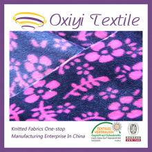 printed velboa fabric