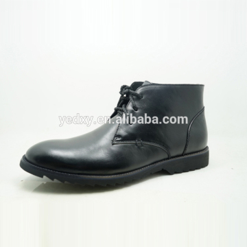 black chukka style mens leather western cowboy boots