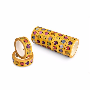 Custom printed washi paper tapes, decorative tapes