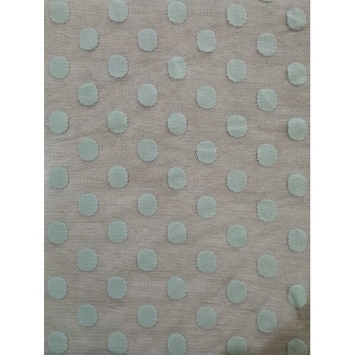 Tissu de polyester imprimé de Shanghai Dot / Tissu Polka Dot