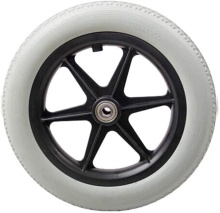 Flat-Free Solid PU Foam Tire - Polyurethane Puncture Proof Wheel 4.00-8