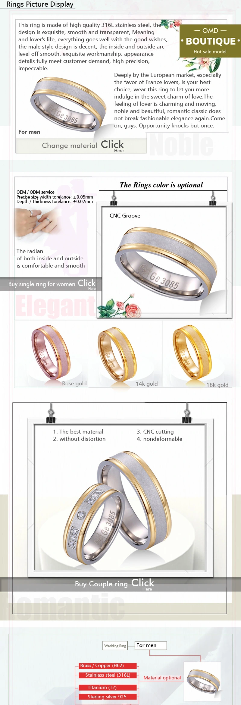 Wholesale Replica Gift Fashion Body Gold Plated Brass Jewelry