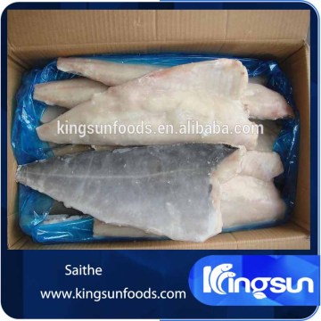 Frozen Saithe fish
