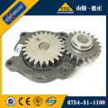 Komatsu ekskavatör PC220-8 yağ pompası 6754-51-1100