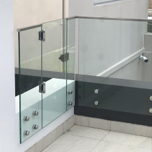 River landscape internal overpass sidewalk railing