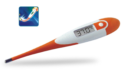 Orange Flexible Digital Thermometer
