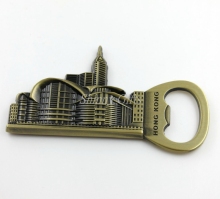 Building Design Metal Custom Bottle Opener Magnet