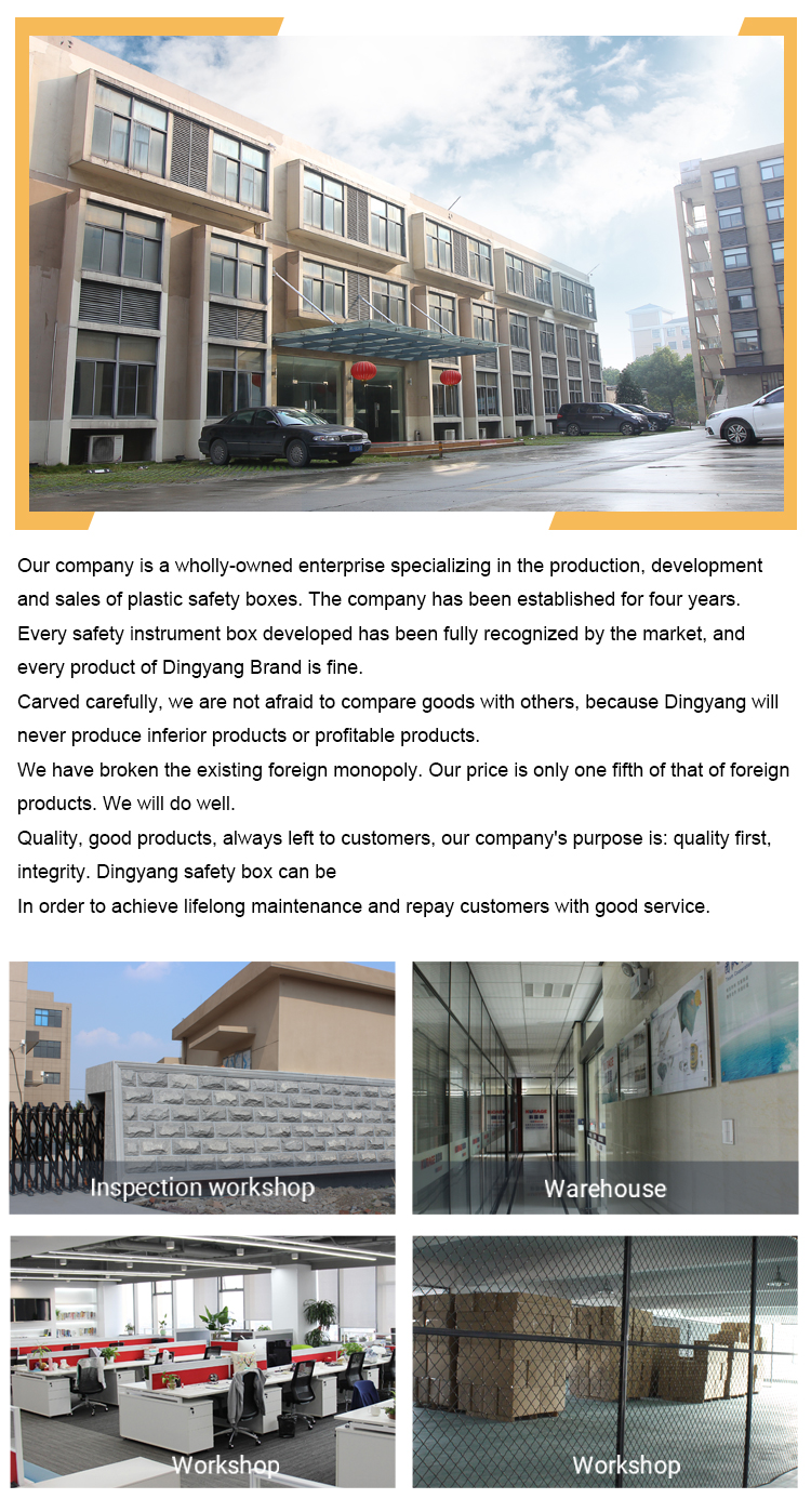 D2816 High Quality Waterproof and Shockproof Tool Storage Hard Plastic Waterproof Case With Customized Foam