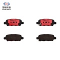 Plăcuțe de frână ceramice spate pentru Nissan Teana