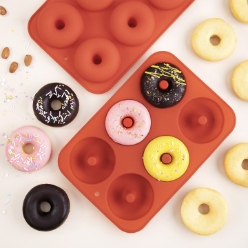 Nonstick Silicone Donut Molds for Baking: A Comprehensive Guide to 6-Donut Silicone Baking Pans