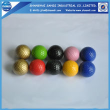 2 pieces colorful range practice golf balls