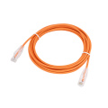 Cable de conexión Gigabit Cat6 RJ45 sin enganche moldeado delgado