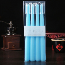 Color Christmas Tree Taper Candle Dripless set Candle