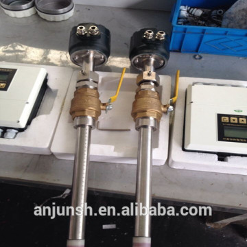 Low cost digital sanitary insertion stainless steel magnetic flow meter with CE approved