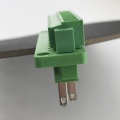 15pin through wall mounting pluggable terminal block