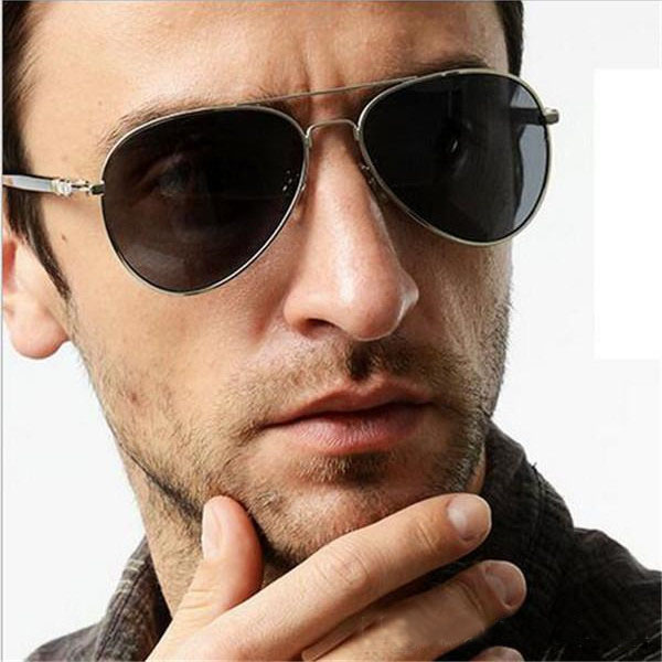 Round Metal Male Fashion Sunglasses Outdoor