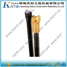 Chisel Bit Integral Steels Drill Rod