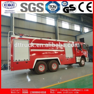 8000 liters Dongfeng water tank fire fighting truck