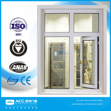 China low price Thickness 1.2mm-2.5mm factory direct aluminium windows