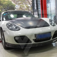 Tech Style Carbon Fiber Hood Bonnet for Porsche Cayman 987