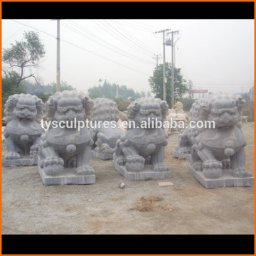 Chinese factory stone lions in stock