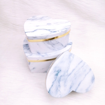 Gift Paper Carton Heart Valentines Day Gift Box