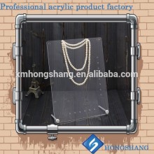 Customized counter clear cheap jewelry display ideas