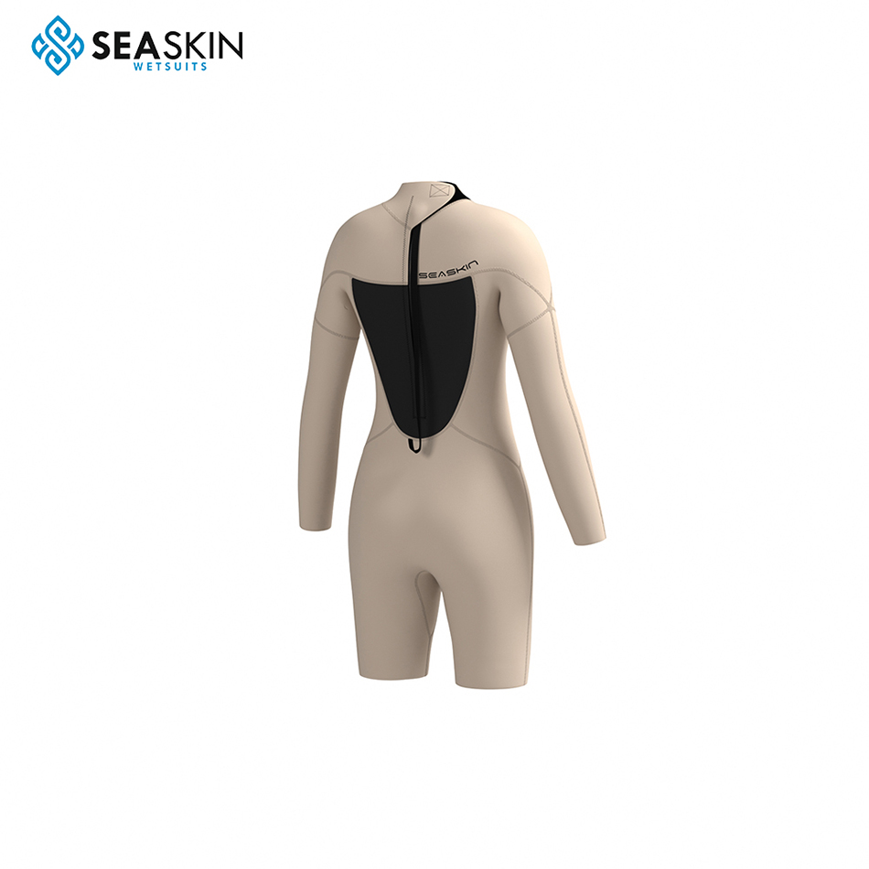 여성을위한 Seaskin OEM OM ODM Flexible Springsuit wetsuit