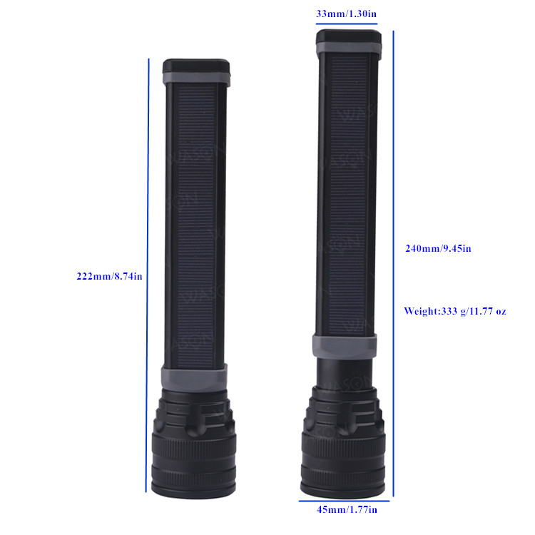 Solar Power Flashlight 