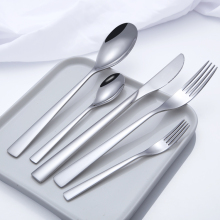Stainless Steel Cutlery Set for Events: Spoons, Forks, and Knives
