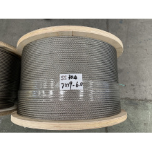 Stainless Steel Wire Rope 7×7 4mm-6mm