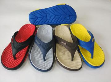 Fahion Beach PE Flip Flops Rubber Slipper For Men