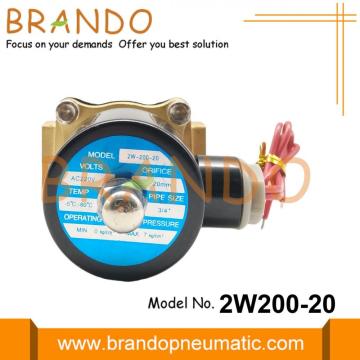 2W200-20 3/4``전기 물 솔레노이드 밸브 120V 110V