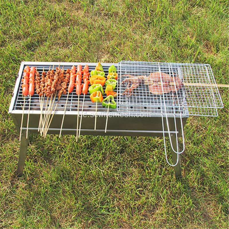 Grill aus Edelstahl 304/316 BBQ-Drahtgeflecht