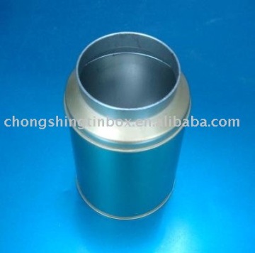 round packaging tin box