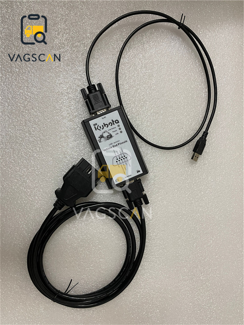 For KUBOTA DIAGNOSTIC KIT (PYTHON) kubota diagnostic software kubota diagmaster with Python interface with CF-19 laptop Full Set