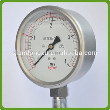 Direct manufacturer hot selling water tank pressure gauge