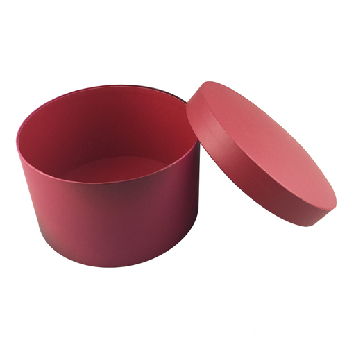 Large Red Cardboard Cargo Storage Round Box