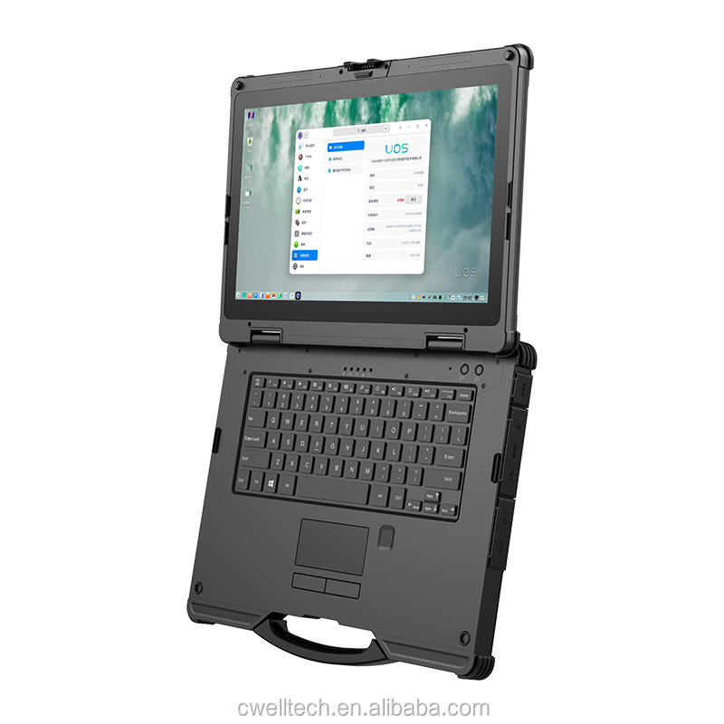 New Product 14-inch 8GB RAM IP65 Waterproof Fully Rugged Laptop