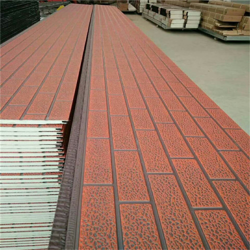 Polyurethane wood Insulated Decorative Metal Siding